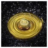 Gold Fidget Spinner Stress Relief Toy for Adults and Kids