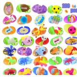 200 Pcs Prefilled Easter Eggs With Toys, Easter Basket Gifts