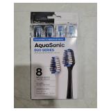 AquaSonic Duo Series Replacement Brush Heads | for Normal & Sensitive Teeth | Compatible with Duo Series & Home Dental Center Toothbrush Handles | NOT Compatible with Duo Series Pro