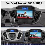 [2G+64G] Car Radio for Ford Transit 2013-2019, Android 13 Touch Screen Transit Stereo, Carplay/Android Auto/EQ Audio/SWC +AHD Backup Camera - Retail: $163.8