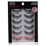 Ardell False Eyelashes Wispies Black, 1 pack (6 pairs of strip lashes per pack)