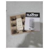 The Clapper, The Original Home Automation Sound Activated Device, On/Off Light Switch, Clap Detection - Kitchen Bedroom TV Appliances - 120v Wall Plug Smart Home Technology, As Seen On TV Home Gift