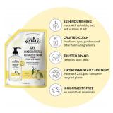 J.R. Watkins Gel Hand Soap Refill, Moisturizing Hand Wash, All Natural, Alcohol-Free, Cruelty-Free, USA Made, Lemon, 34 Fl Oz, 3 Pack