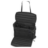 P21235 - Patrol Bag - Heavy Duty Water Resistant Fabric - Multiple Pockets - Lockable Zippers - Black