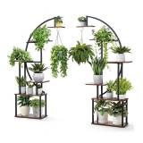 Plant Stand Indoor with Grow Light, Tall Plant Stands for Indoor Plants Multiple, Metal Plant Shelf Display Rack Holder, Flower Stand for Indoor Plants *Retail $149