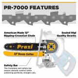 Prazi 12" Beam Cutter Attachment for Worm Drive Circular Saws â Model PR7000 for 7-1/4"-8-1/2" Worm Drive Saws â American Owned Company â Increase Cut Depth from 2-1/2â to 12â