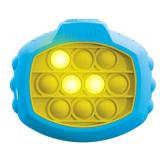 Pop It! Pro - The Original Light Up, Pattern Popping, Pop It! Game from Buffalo Games,Blue and Yellow