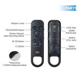 JJC RMT-P1BT Bluetooth Wireless Remote Control Commander for Sony ZV-1 II ZV1 ZV-E1 ZV1F ZV-1F RX100VII RX100M7 ZV-E10 FX30 FX3 A6700 A6600 A6100 A7CR A7C II A7CII A7IV A7III A7RIV A7RV A7SIII A1 A9 R