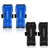 Shin Guards Soccer Youth, Protective Soccer Shin Guards & Lightweight and Breathable Kids Calf Socks Sleeves Equipment for 3-6 7-10 11-15 Years Old Boys Girls Teenagers Retail $12.49