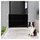 Mesh Dog Gate: Adjustable Indoor/Outdoor Retractable Gate Retail $9.99