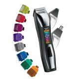 Wahl Color Pro All in One Rechargeable Cordless Color Coded Beard Trimmer with Detail Eyebrow Trimmer and Rotary Nose Hair Trimmer for Men- Model 3025945 Retail $34.99