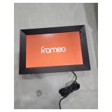 Frameo 10.1 Inch WiFi Digital Picture Frame with 1280 * 800P IPS Touch Screen HD Disply,Video Clips and Slide Show,Auto-Rotate, Wall Mountable,Send Photos Instantly from Anywhere with via Frameo APP