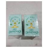 OH DOMINGO Honey Peppermint Tea, Individually Wrapped Tea Bags, 20 Count, Caffeine Free, Sweetened with Honey, Refreshing and Soothing Blend *2 pack*