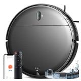 MAMNV Robot Vacuum and Mop Combo, WiFi/App, 2 in 1 Mopping Automatic Vacuum Robot Cleaner with Schedule, Watertank and Dustbin, Self-Charging, Slim, Ideal for Pet Hair, Hard Floor, Carpet - Retail: $1