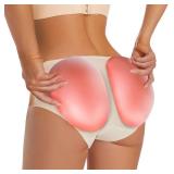 N.thr 1 Pair Silicone Butt Lift Pads,Women Fake Buttocks Enhancers Inserts Removable Padding for Padded,Suitable for all kinds of women