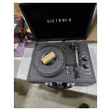 Victrola Journey+ Bluetooth Suitcase Record Player, Black (VSC-400SB-BLK-SDF)