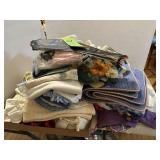 2 large stacks kitchen towels, placemats,lots more