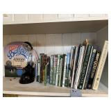 Shelf of golf books