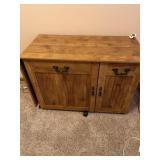 Sewing cabinet w/24" drop leaf