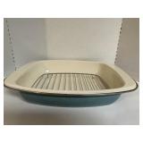 Large metal baking dish, more