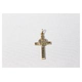 14kt Yellow Gold Cross - .94 grams