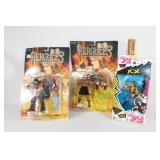 Two Hercules action figures,