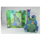 Quest of Camelot Dragon Cookie Jar w/Box