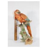 Heavy plaster? parrot statue