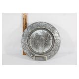 Pewter Bicentennial Commemorative plate