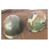 Vintage M1 MIlitary  Helmet W/ Extra Liner