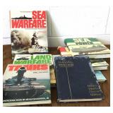 Vintage Hardback Large Format Warfare Books