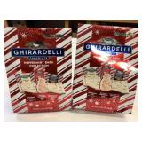 2 Ghirardelli Chocolate Peppermint Bark Collection