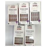 5 New Assorted Kiss Press On Nails