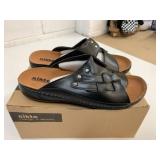 New Nikta Size 9 Mens Black Sandals