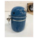 Boston Trading Narwhal Ceramic Canister 7"