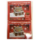 2 Gingerbread Cottage Kits Link & Lock