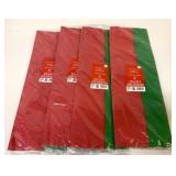 6 Packs Hallmark Red & Green Tissue Paper 35/Pk