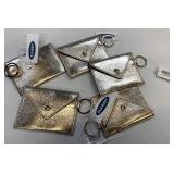 5 New Gold/Silver Coin Purses