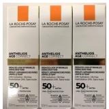 3x 50ml LA ROCHE-POSAY Age Correct SPF 50+ Creams