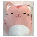 New Squishmallow Paulita Toy 16" Pink Tabby Cat