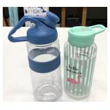 2 New 1.5L Water Bottles