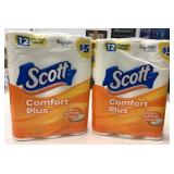 24 Rolls Scott Comfort Plus Toilet Paper