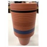 22 New 5.5" Plastic Planter Pots