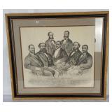 First Colored U S Representatives Art Print