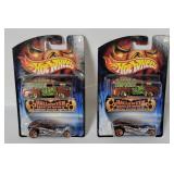 2 New Hot Wheels Halloween Highway Packs