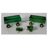 Ertl Pressed Steel Wagons & Farm Equipment