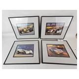 Framed Art Collector Cars 11" X `13"