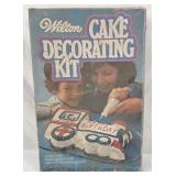 Vtg Wilton Train Shaped Cake Baking Kit