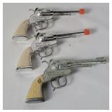 3 Vintage Halco Cap Guns