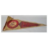 Vtg Cleveland Indians Pennant